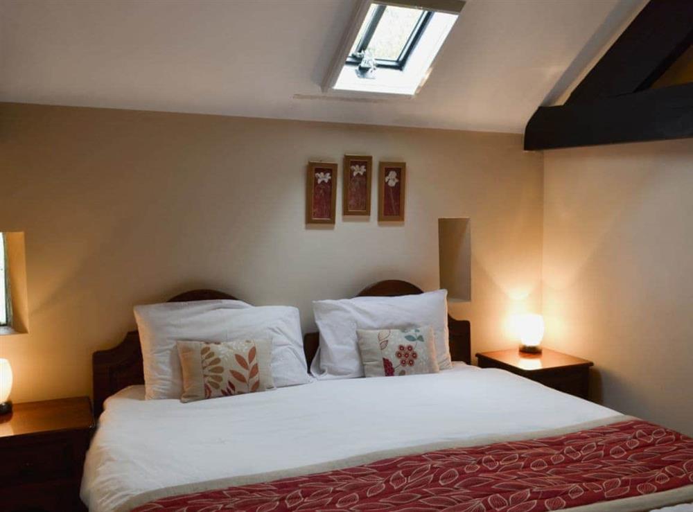 Double bedroom at Whitehouse Farm Barn in Heathcote, near Hartington, Derbyshire