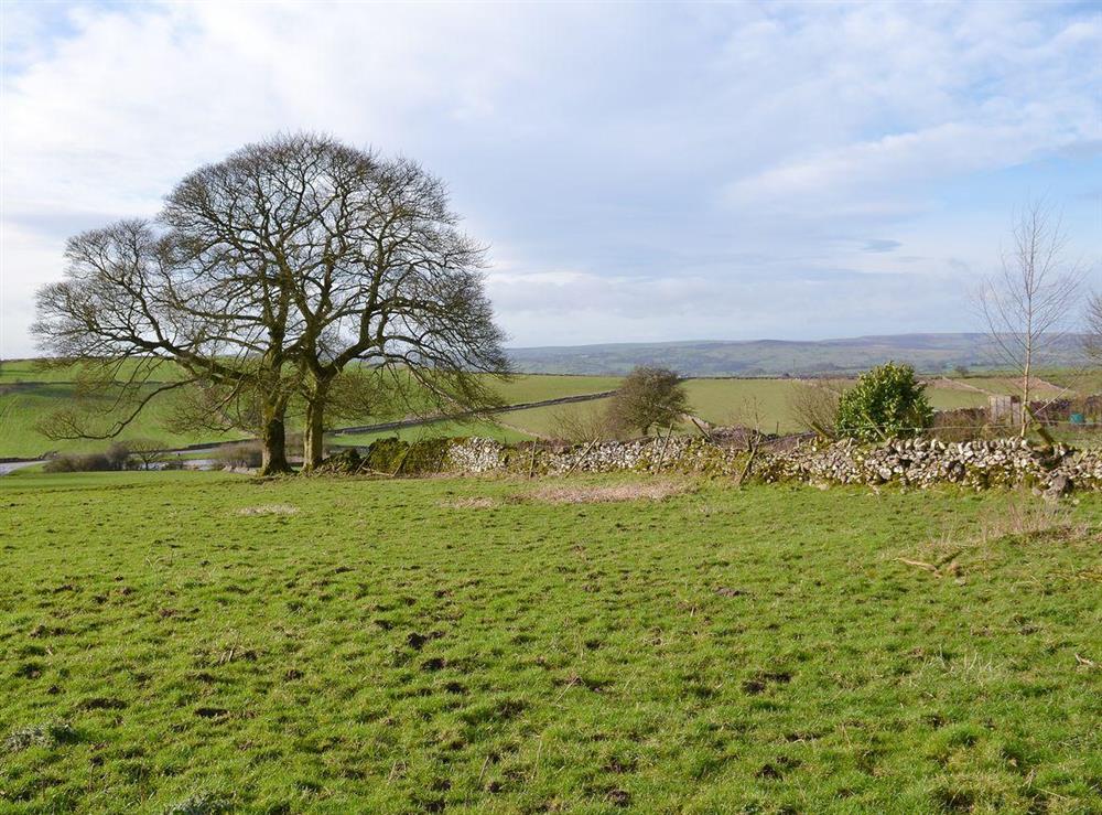 Enjoy beautiful views across the Dales at Whitehouse Farm Barn in Heathcote, near Hartington, Derbyshire