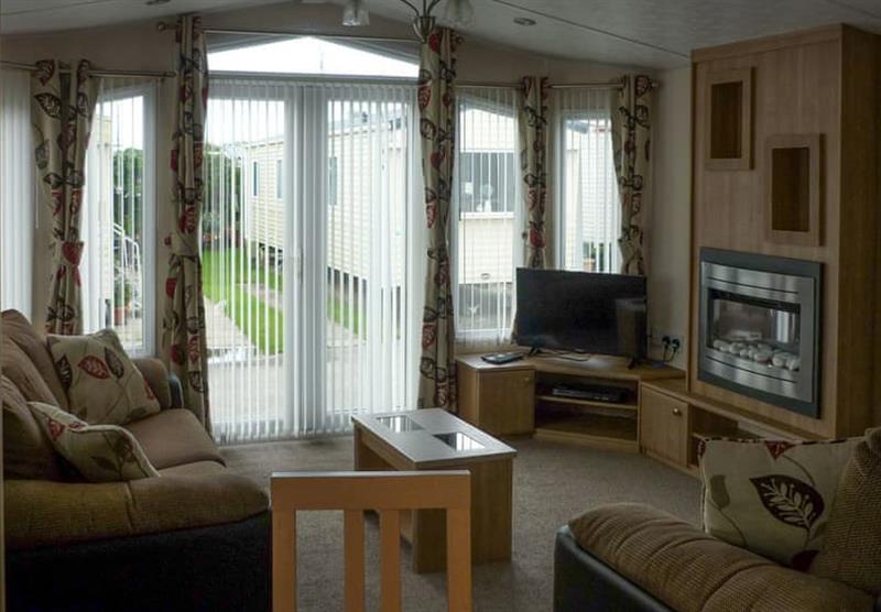 Inside the Gold 6 at Whitehouse Holiday Park in Towyn, North Wales