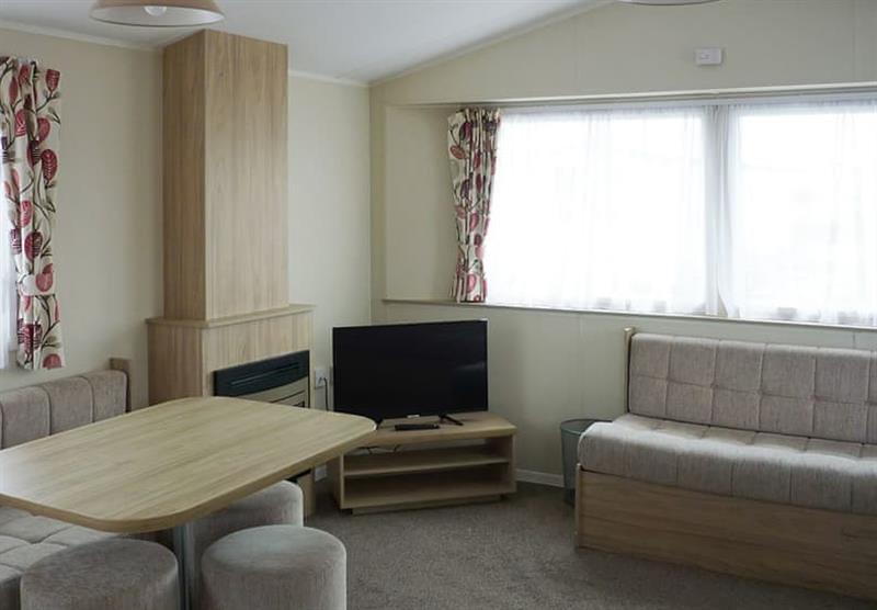 Inside the Silver 4 at Whitehouse Holiday Park in Towyn, North Wales