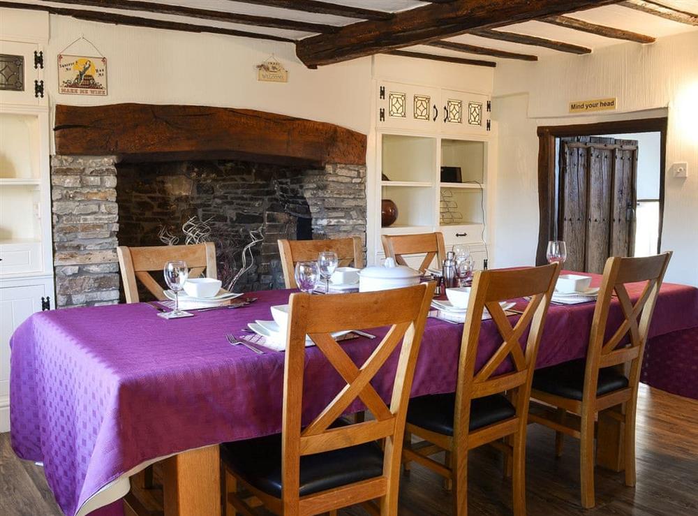 Dining room at The Farmhouse, 