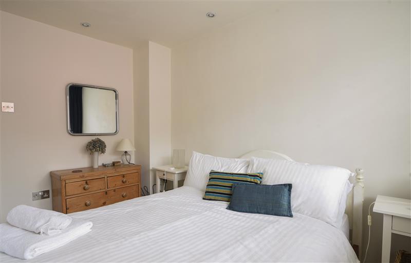 This is a bedroom at Whiteleaf Cottage, Lyme Regis
