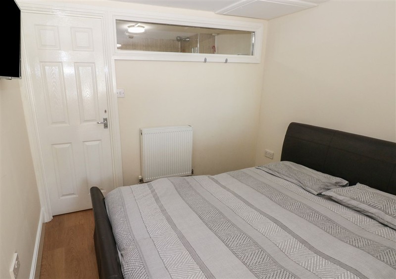 One of the bedrooms at Whiteshell, Langland near Mumbles