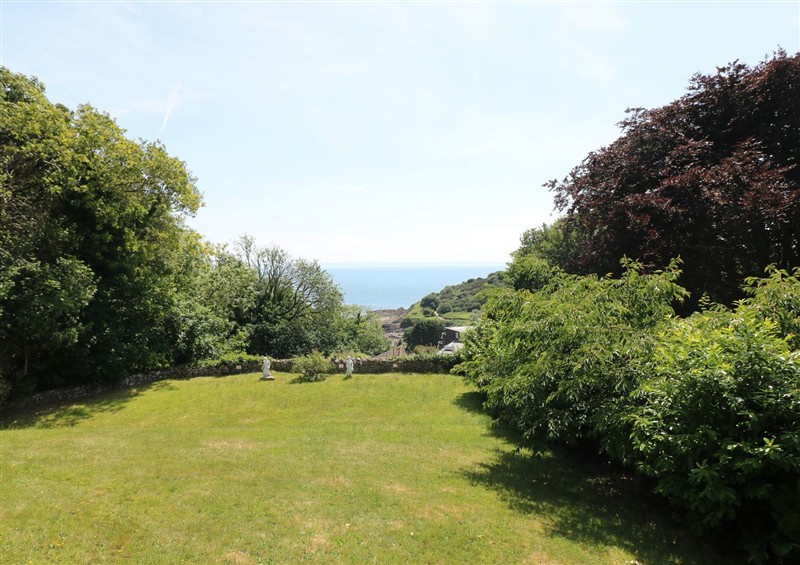 The area around Whiteshell at Whiteshell, Langland near Mumbles