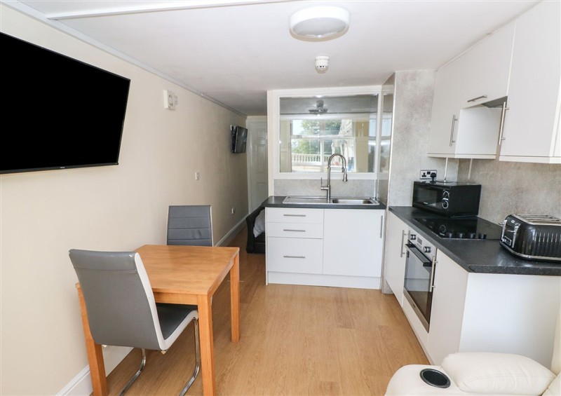 The kitchen at Whiteshell, Langland near Mumbles