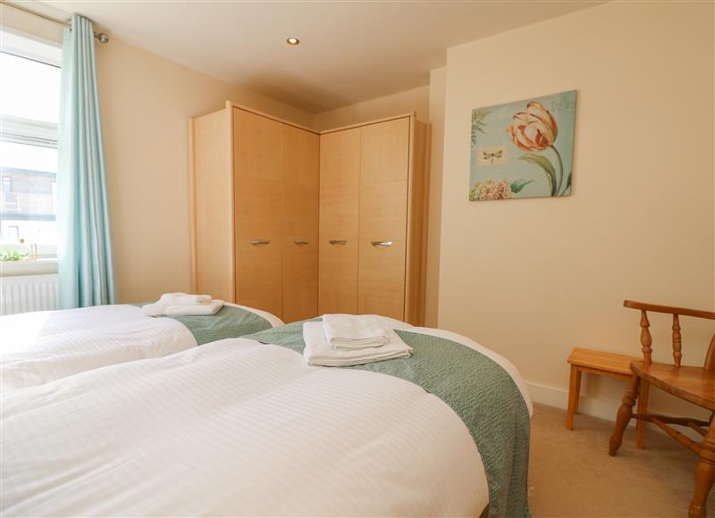 One of the bedrooms at Whitewater Seaview, Newquay