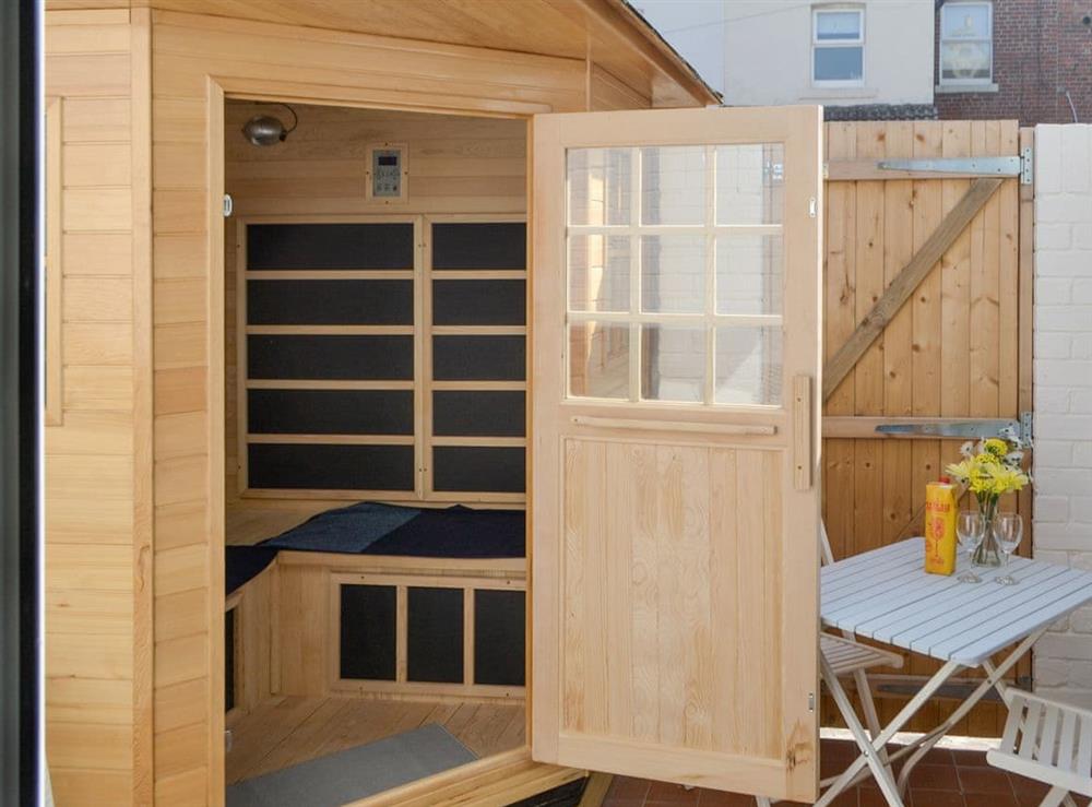 Sauna at Whitley Bay Hideaway in Whitley Bay, Tyne and Wear