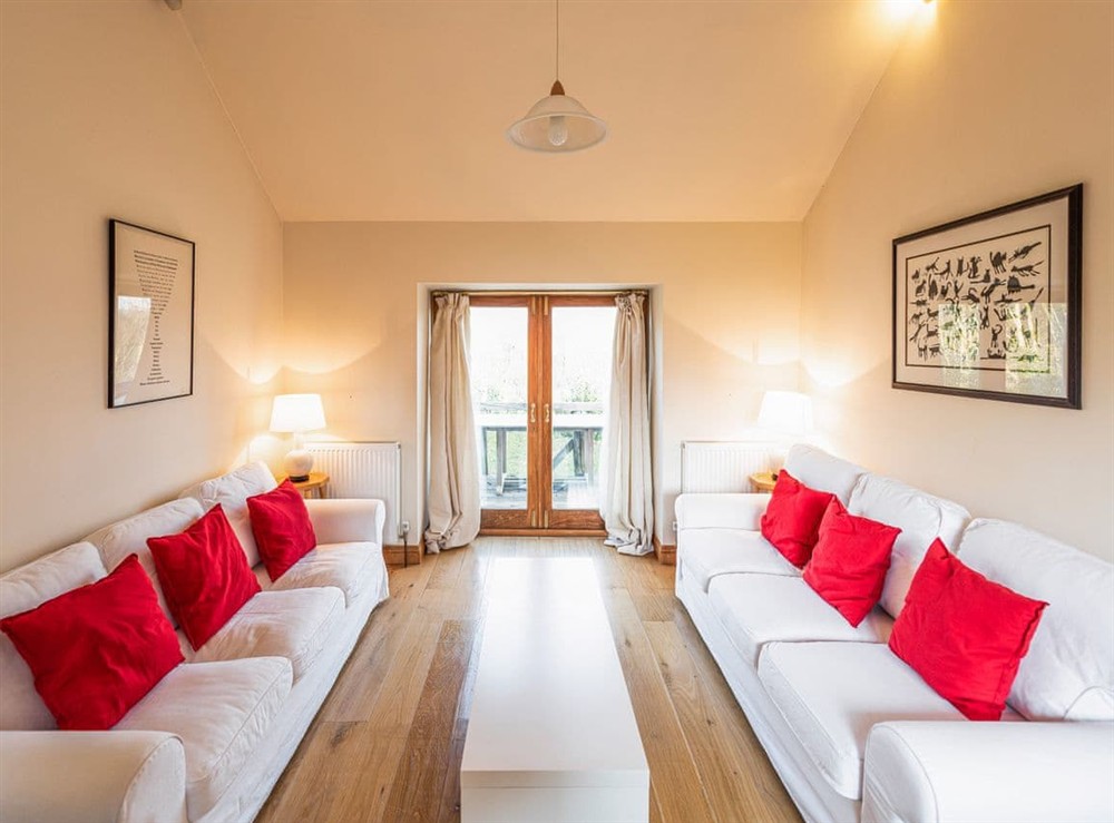 Living room at Whitley Coach House, 