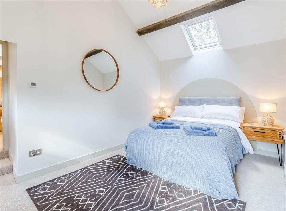 Double bedroom at Whitley Grange in Hookagate, near Shrewsbury, Shropshire