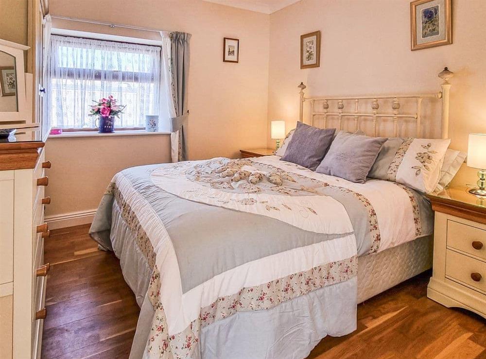 Double bedroom at Whitney Cottage in Horton, Somerset