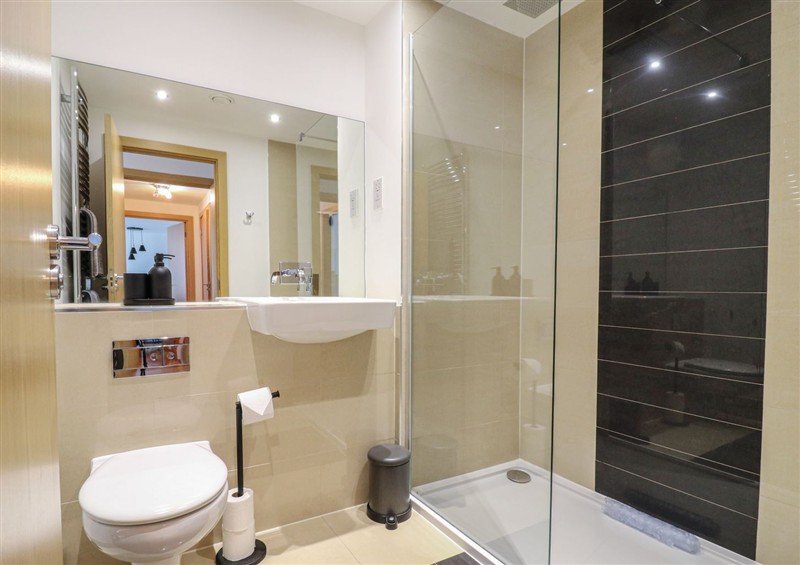 Bathroom at Whitstable Bay Getaway, Whitstable