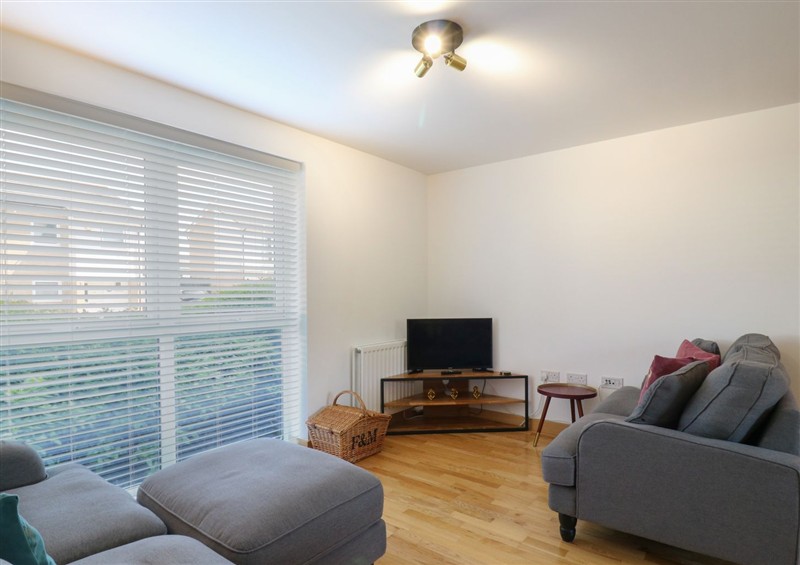 This is the living room at Whitstable Bay Getaway, Whitstable