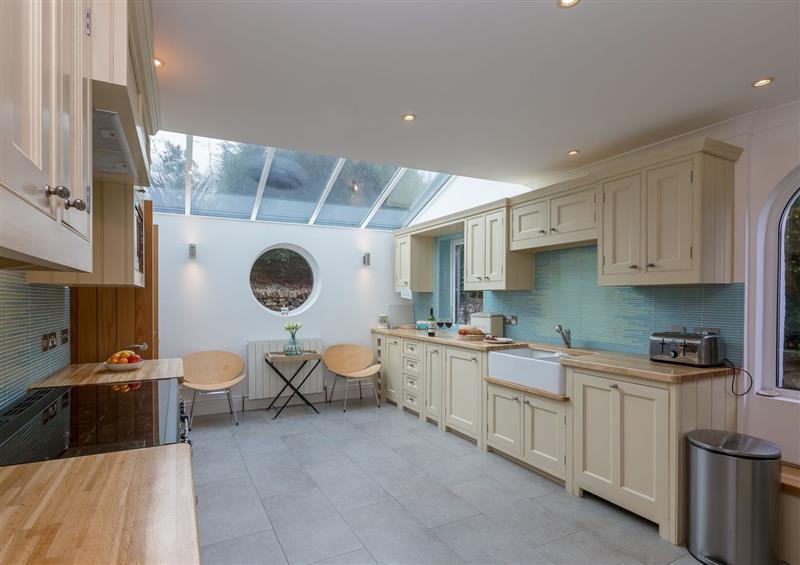 The kitchen at Whitsunday House, Carbis Bay