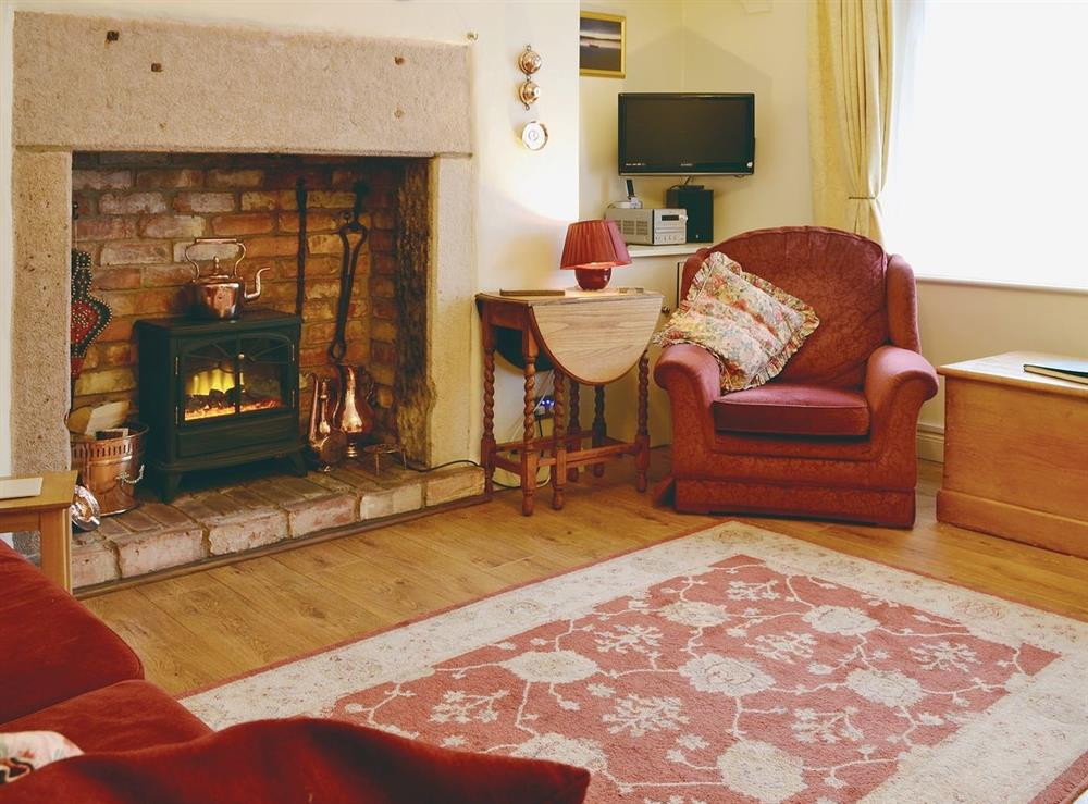 Living room at Whitton View in Wooler, Northumberland