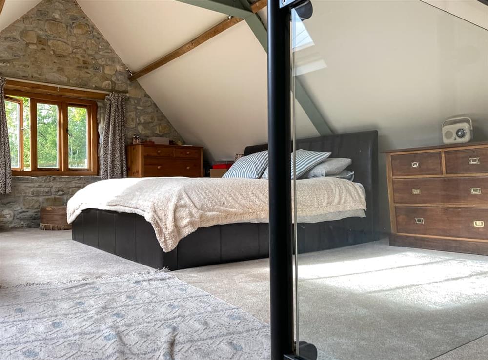 Bunk bedroom at Wick Mill in Stolford, near Stogursey, Somerset