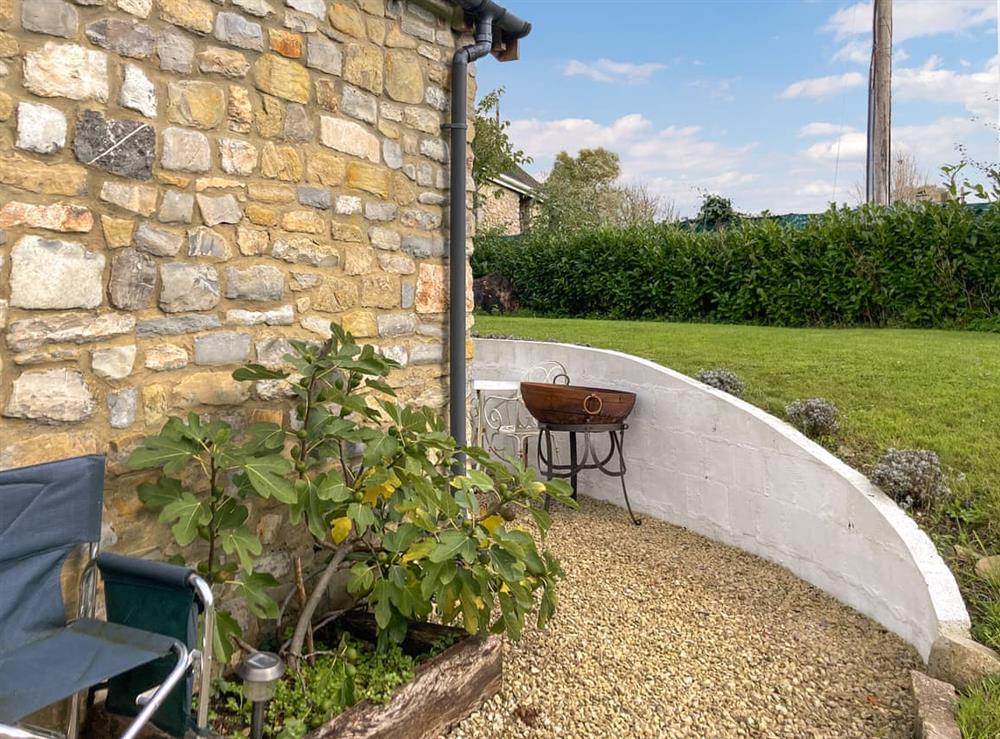 Outdoor area at Wick Mill in Stolford, near Stogursey, Somerset