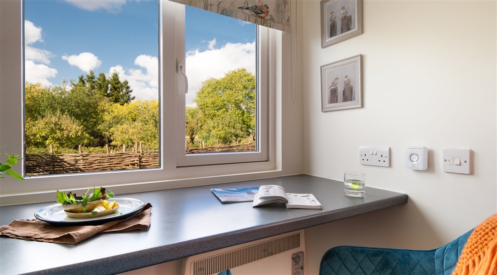 The back porch and breakfast bar (photo 2) at Wicken Rose Cottage in Ely, Cambridgeshire