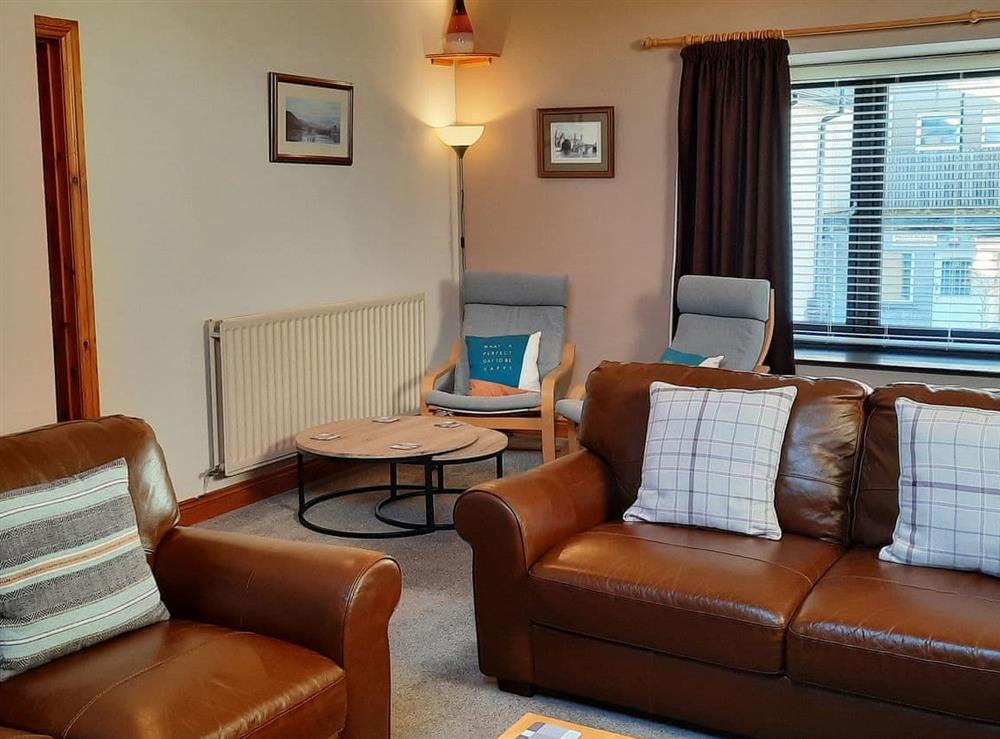 Living area at Wickhams View in Keswick, Cumbria