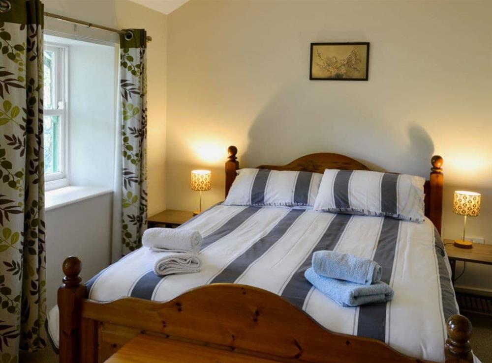 Comfortable and romantic double bedroom at Wickwoods in Wath, near Pateley Bridge, North Yorkshire