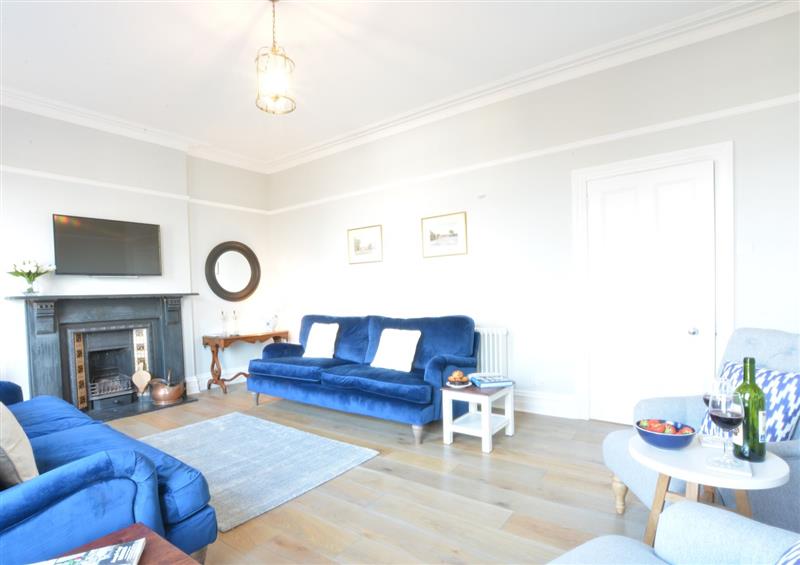 This is the living room at Wide Skies, Aldeburgh, Aldeburgh