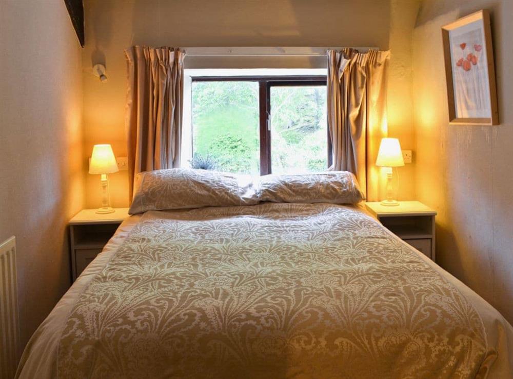 Double bedroom at Widow’s Cottage in Alston, Cumbria