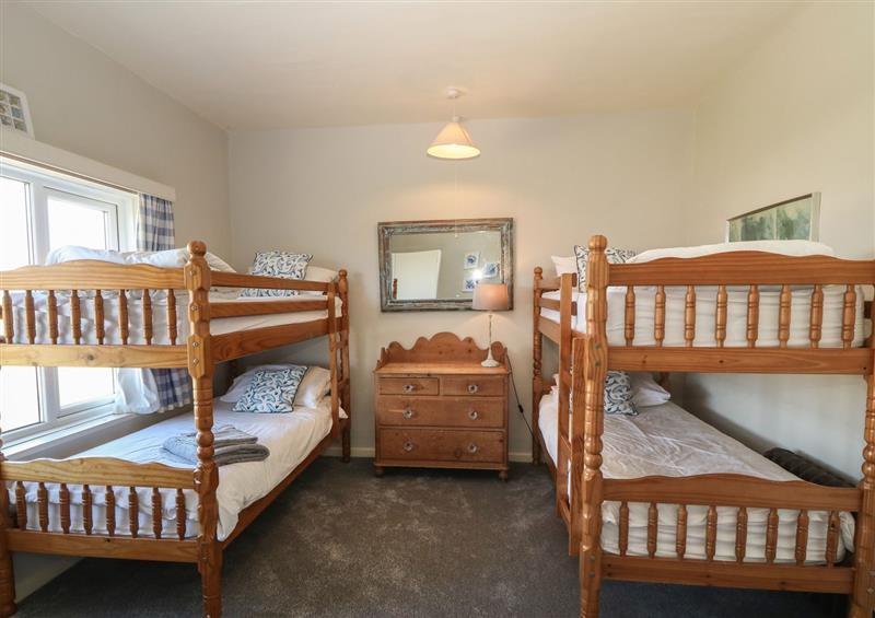 One of the 5 bedrooms at Wig Carna, Holyhead