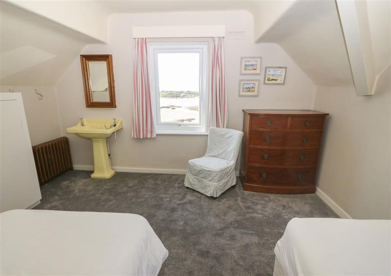 This is a bedroom at Wig Carna, Holyhead