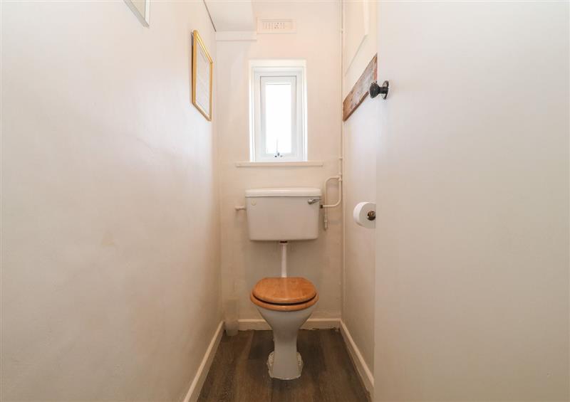 This is the bathroom at Wig Carna, Holyhead