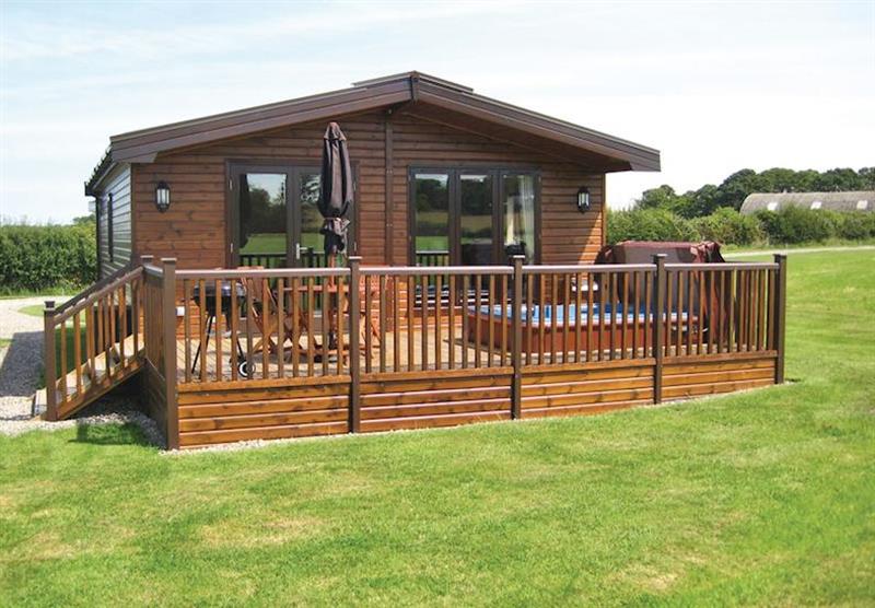 Hawthorn Lodge at Wighill Manor Lodges in North Yorkshire, North of England