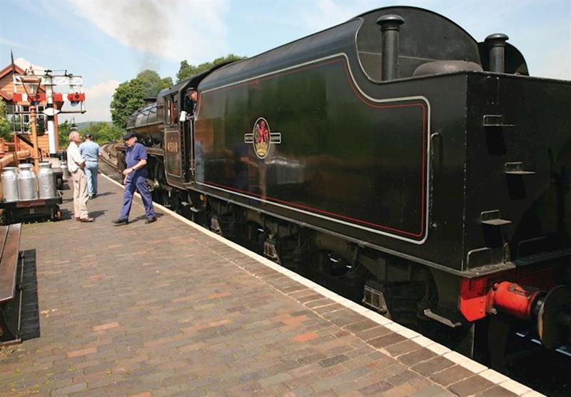 Severn Valley Steam Railway at Wigley Orchard in Tenbury Wells, Worcestershire