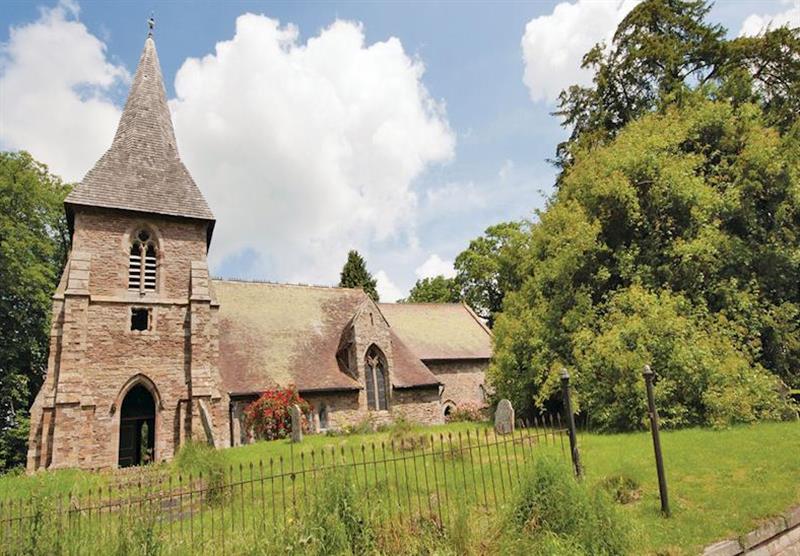 Village church at Wigley Orchard in Tenbury Wells, Worcestershire