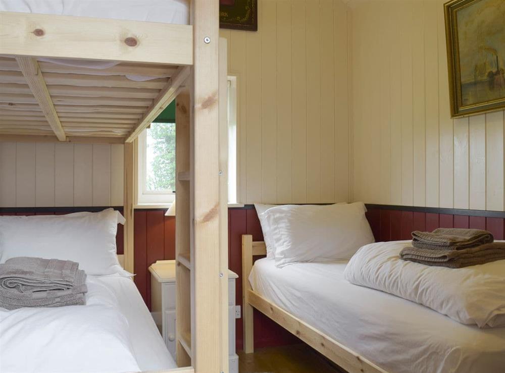 Light and airy triple bedroom at Wilby Halt in Brockford, near Stowmarket, Suffolk