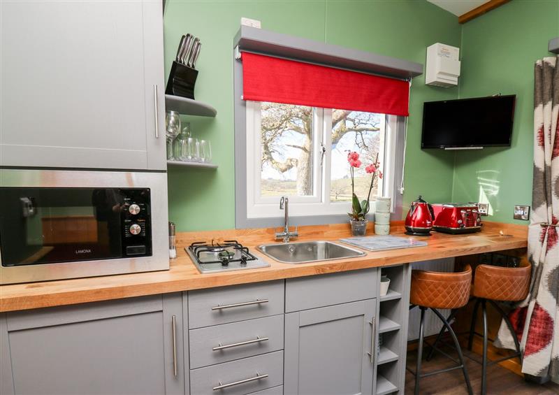 This is the kitchen at Wild Acre, Llanddeusant near Llandovery