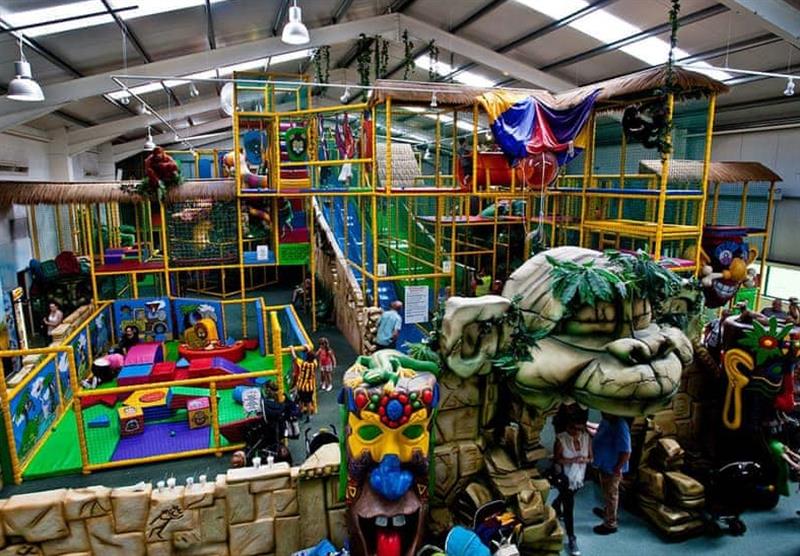 Indoor play area at Wild Acre Village at Sundown Adventureland in Retford, Nottinghamshire