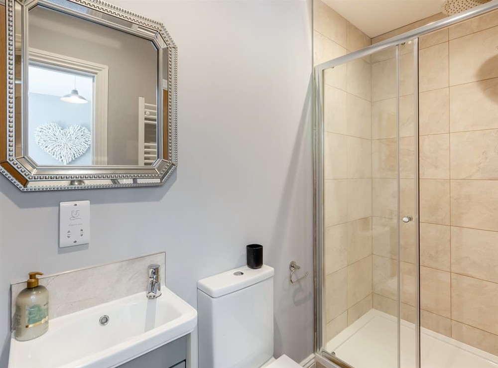 En-suite (photo 3) at Wild Boar Cottage in Sedbergh and the Howgill Fells, Cumbria