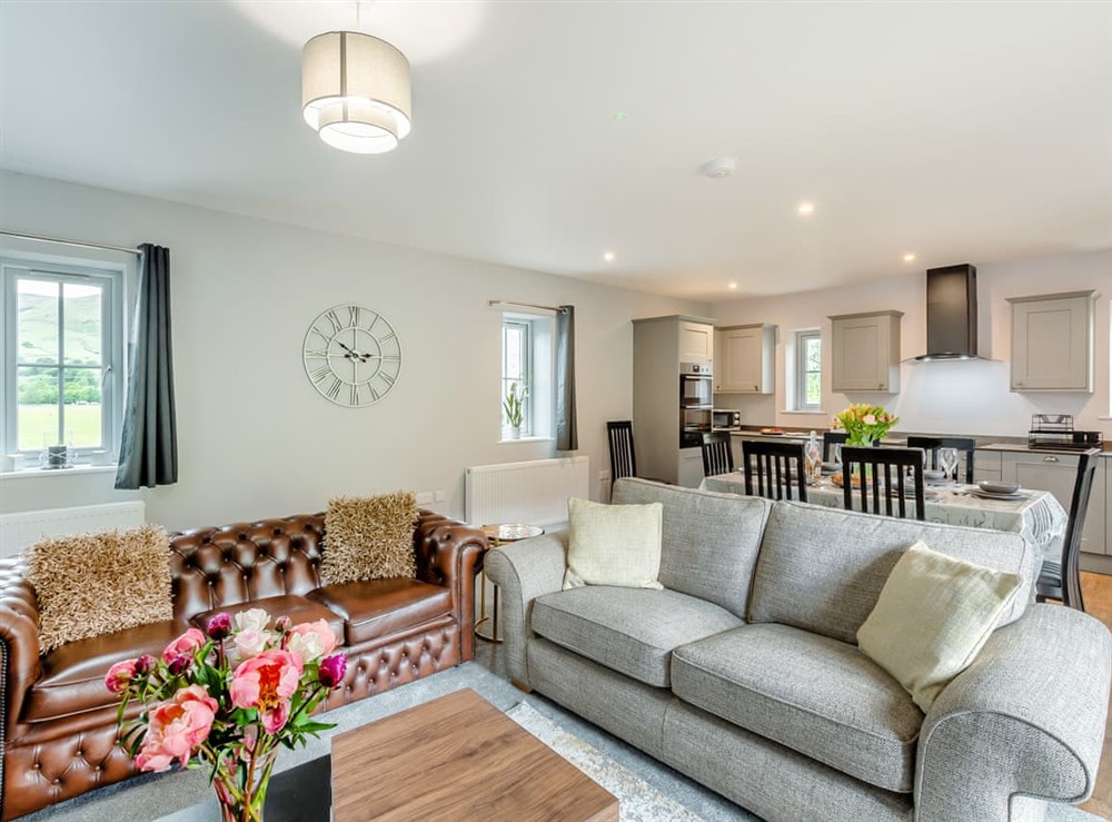 Open plan living space (photo 2) at Wild Boar Cottage in Sedbergh and the Howgill Fells, Cumbria