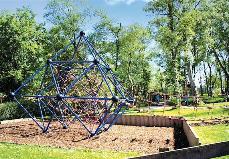 Children’s play area at Wild Rose Park in Ormside, Cumbria & The Lakes