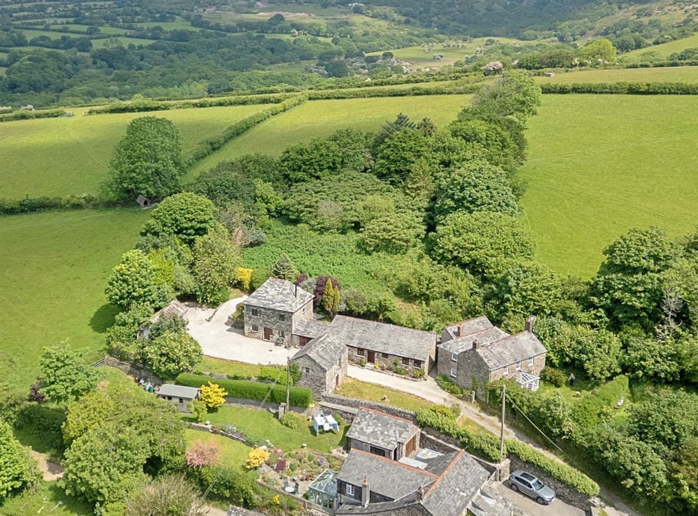 Setting at Wildflower Cottage in Bodmin, Cornwall
