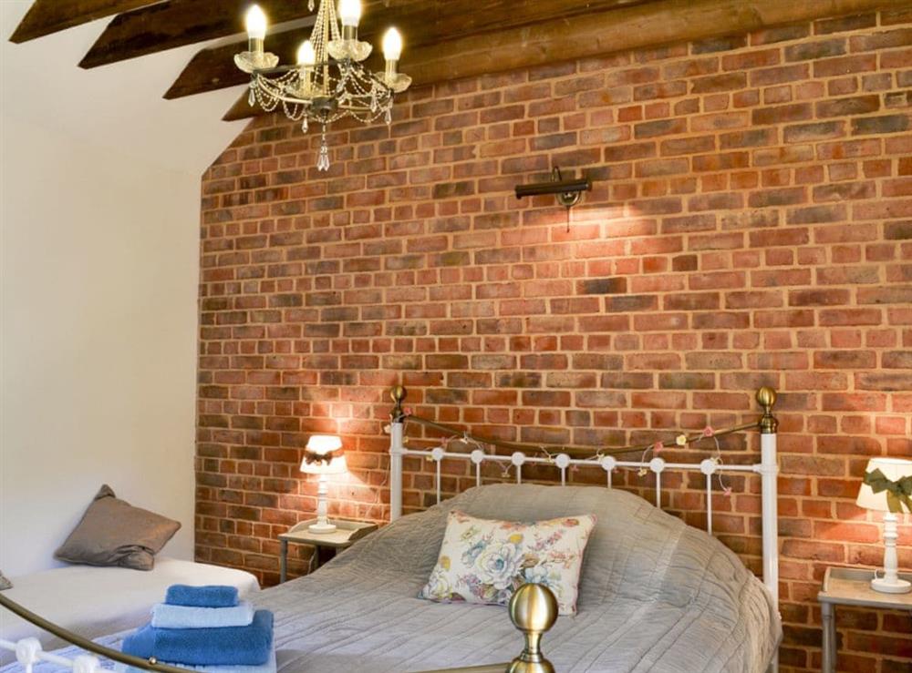 Characterfu double bedroom at Cornflower Cottage, 