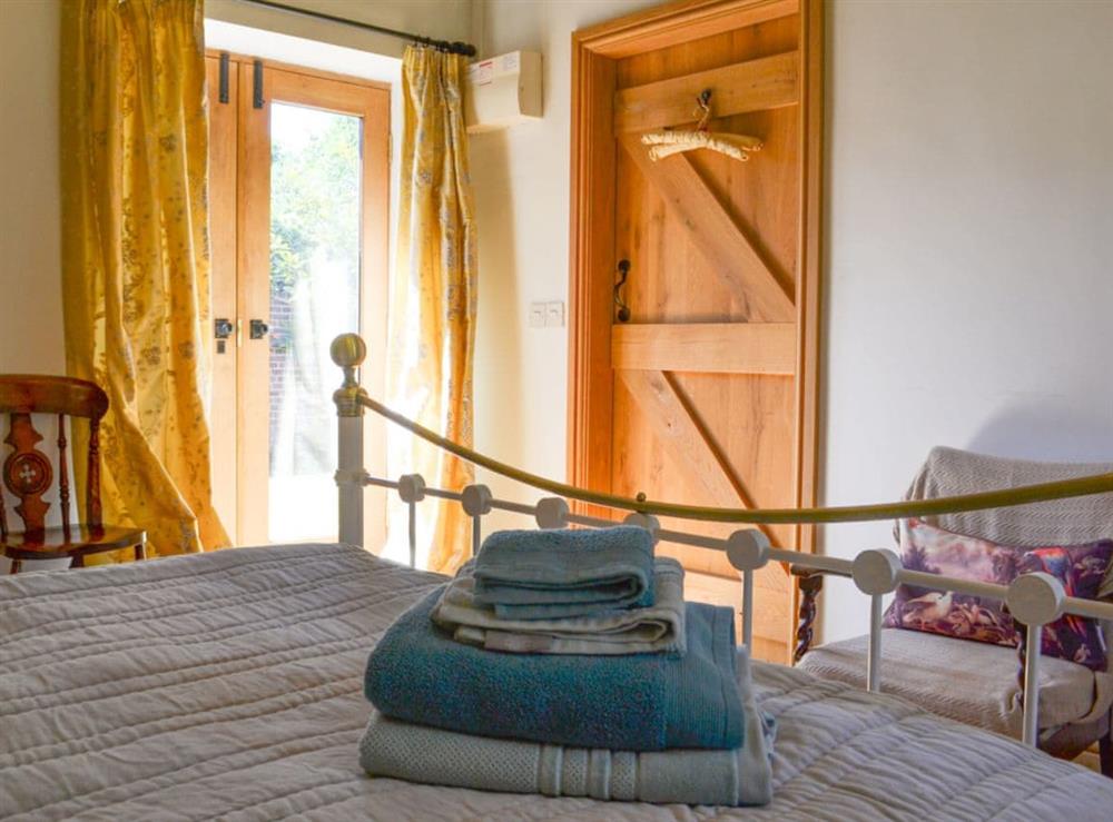 Comfortable double bedroom at Cornflower Cottage, 