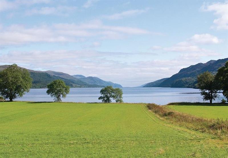 Loch Ness at Wildside Highland Lodges in Inverness-Shire, Northern Highlands
