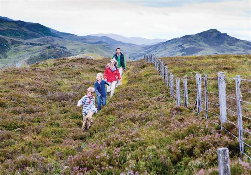 Fantastic Highland walks at Wildside Highland Lodges in Whitebridge, Nr Loch Ness