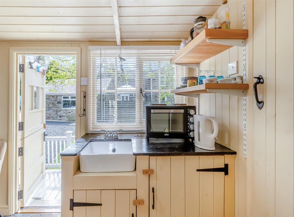 Kitchen at Williams Hide in Haltwhistle, Northumberland