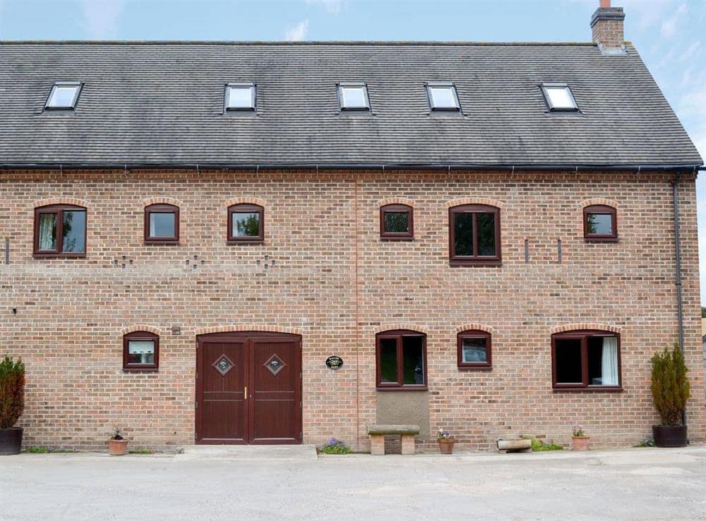 Large barn conversion at Willow Barn in Kirk Langley, near Ashbourne, Derbyshire