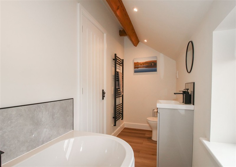 The bathroom at Willow Barn, Northwood near Wem