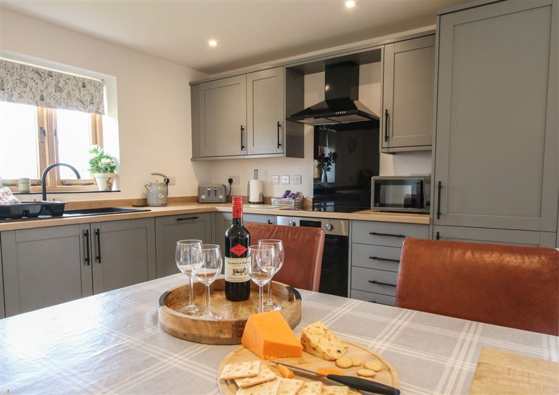The kitchen at Willow Barn, Northwood near Wem