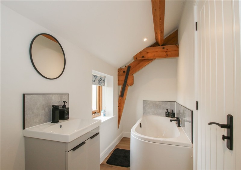 This is the bathroom at Willow Barn, Northwood near Wem