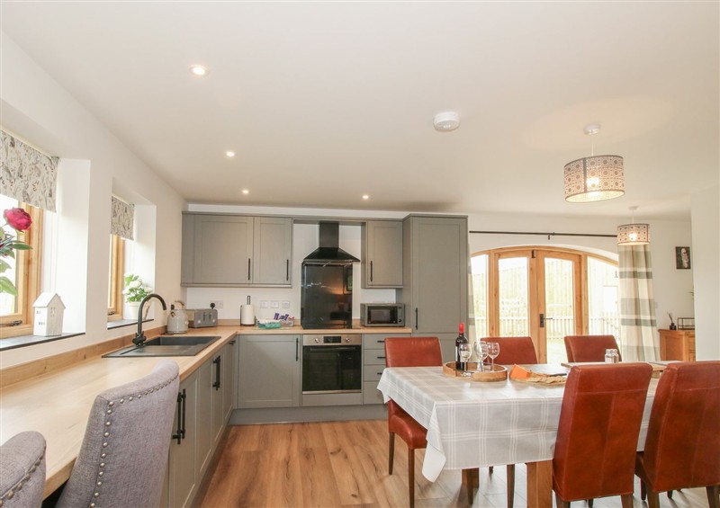This is the kitchen at Willow Barn, Northwood near Wem