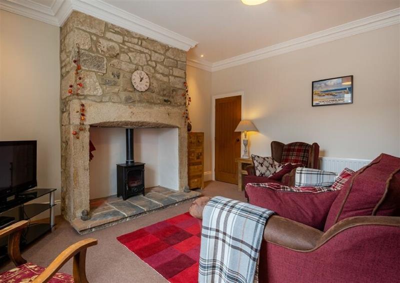 The living room at Willow Cottage, Alnmouth