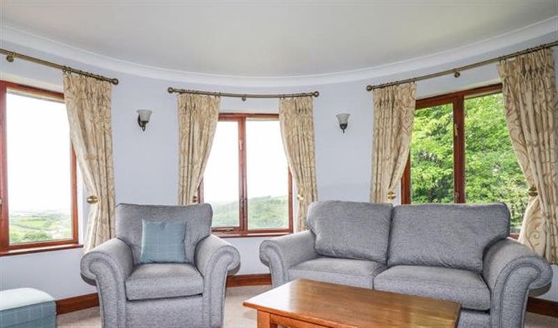 Enjoy the living room at Willow Cottage at Greenacres, Penpillick near Tywardreath